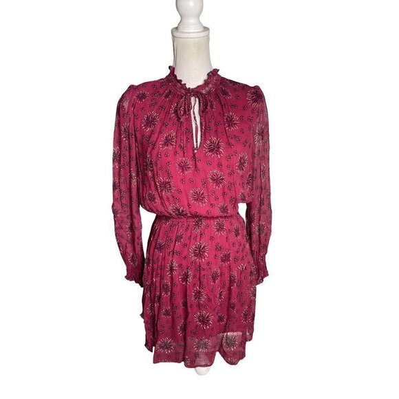 Ba&Sh Gizel Dress Red Womens Size Small - Picture 8 of 13